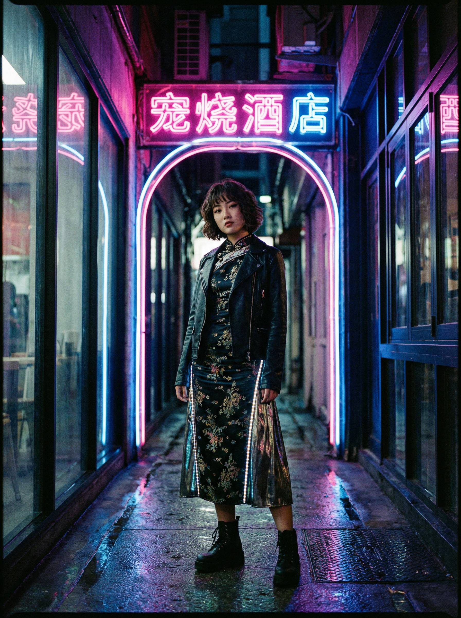 蘑菇视频传媒赛博朋克创意传媒